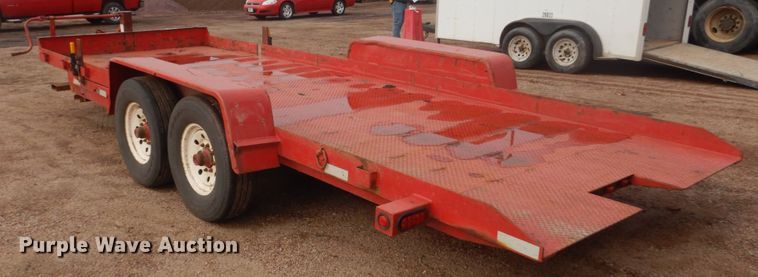 image for item HI9921 2003 DCT T2012  tilt deck equipment trailer