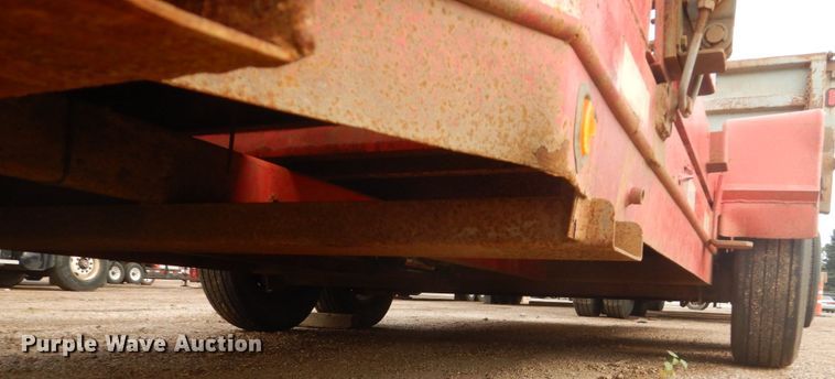 image for item HI9921 2003 DCT T2012  tilt deck equipment trailer