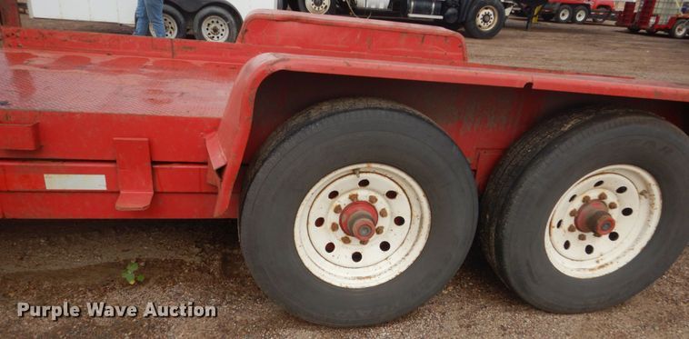 image for item HI9921 2003 DCT T2012  tilt deck equipment trailer