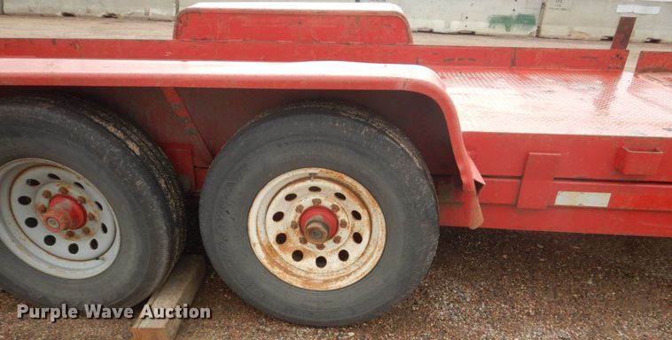 image for item HI9921 2003 DCT T2012  tilt deck equipment trailer