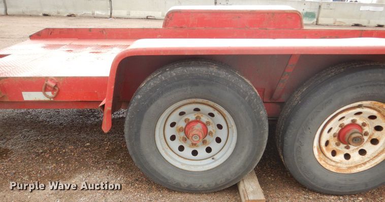 image for item HI9921 2003 DCT T2012  tilt deck equipment trailer