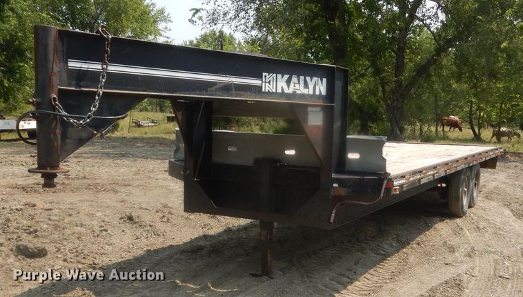 image for item HT9386 1984 Kalyn CT-16  equipment trailer