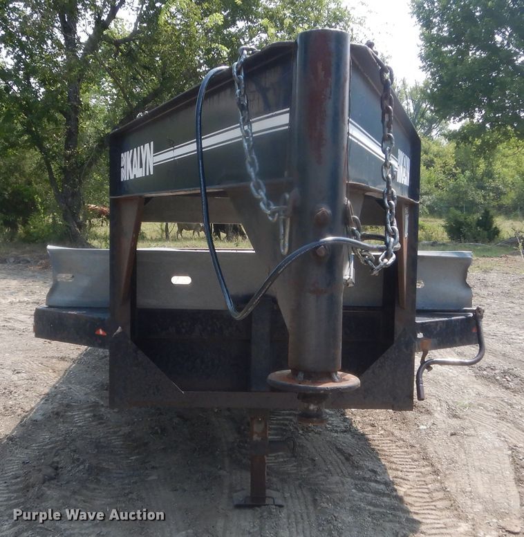 image for item HT9386 1984 Kalyn CT-16  equipment trailer
