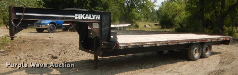 image for item HT9386 1984 Kalyn CT-16  equipment trailer