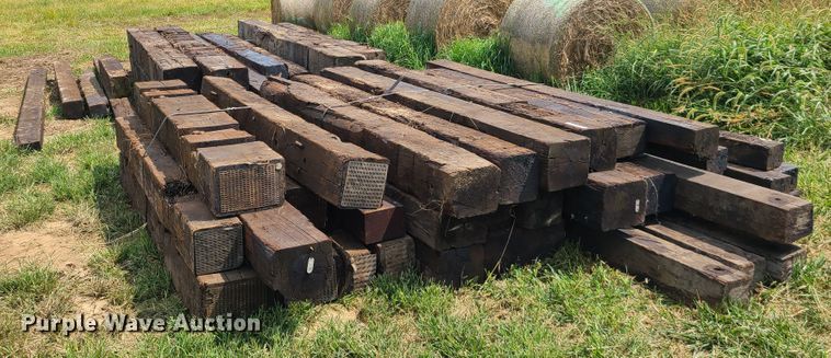 image for item IC9872 Approximately 55 bridge timbers
