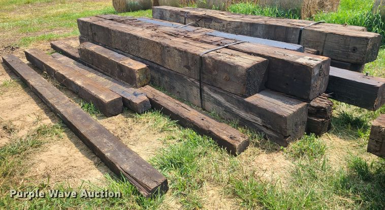 image for item IC9872 Approximately 55 bridge timbers