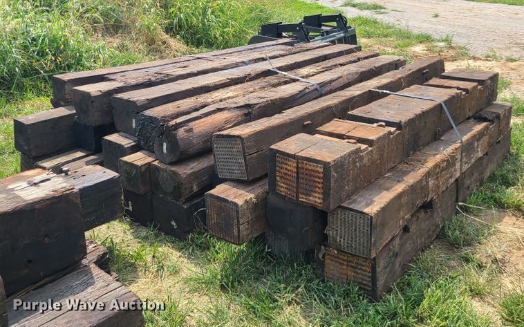 image for item IC9872 Approximately 55 bridge timbers