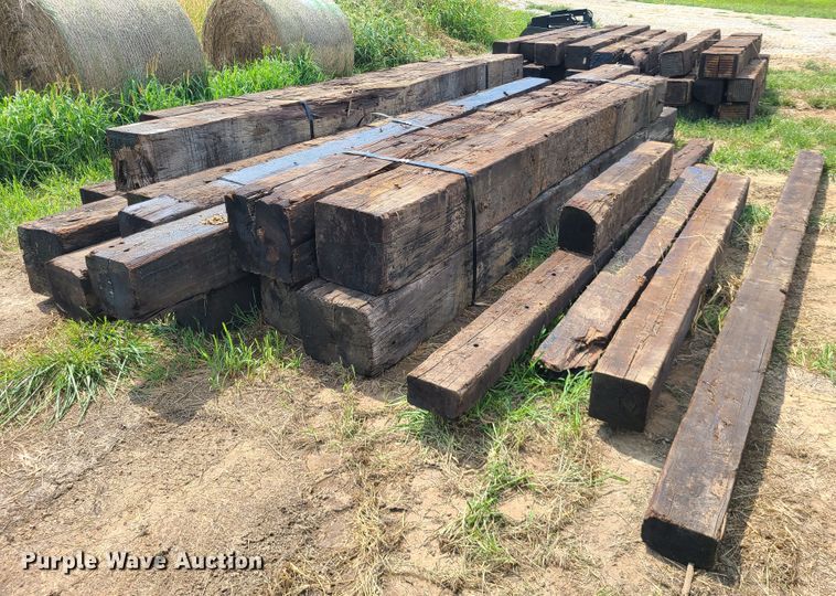 image for item IC9872 Approximately 55 bridge timbers