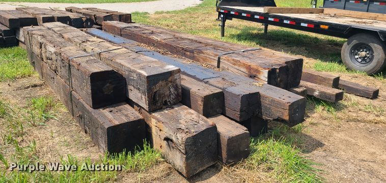 image for item IC9872 Approximately 55 bridge timbers