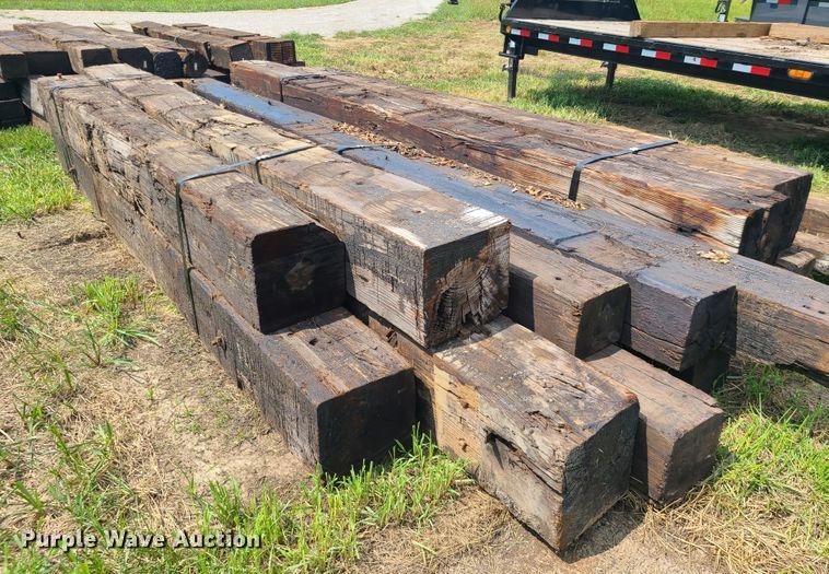 image for item IC9872 Approximately 55 bridge timbers