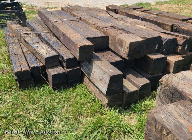 image for item IC9872 Approximately 55 bridge timbers