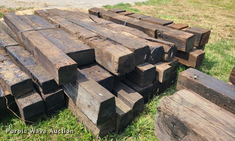 image for item IC9872 Approximately 55 bridge timbers