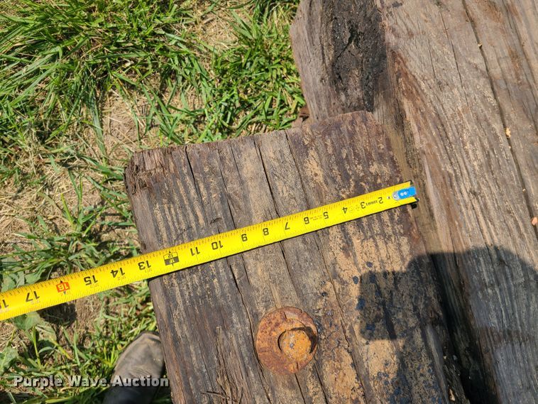 image for item IC9872 Approximately 55 bridge timbers