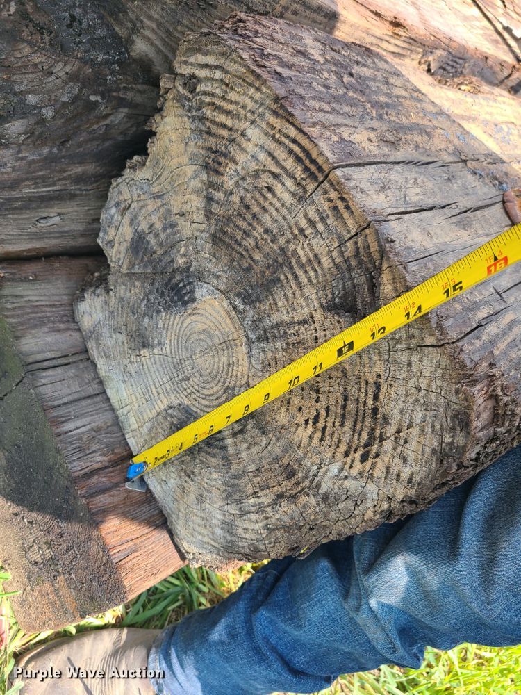 image for item IC9872 Approximately 55 bridge timbers