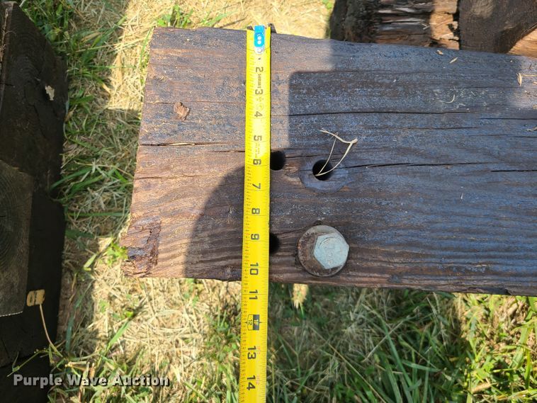 image for item IC9872 Approximately 55 bridge timbers