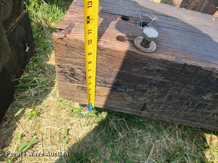 image for item IC9872 Approximately 55 bridge timbers