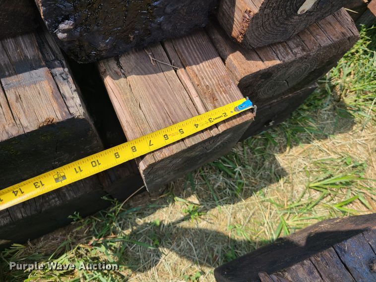 image for item IC9872 Approximately 55 bridge timbers