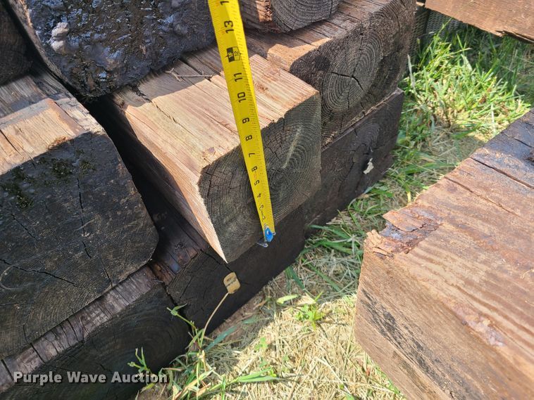 image for item IC9872 Approximately 55 bridge timbers