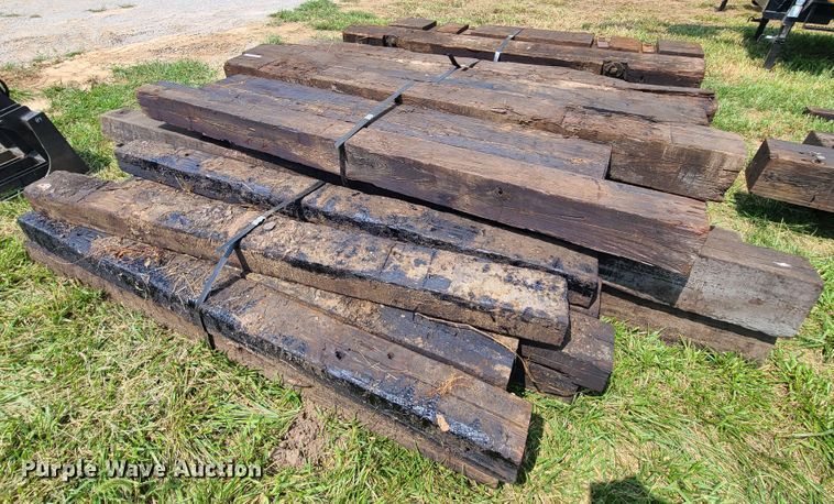 image for item IC9872 Approximately 55 bridge timbers