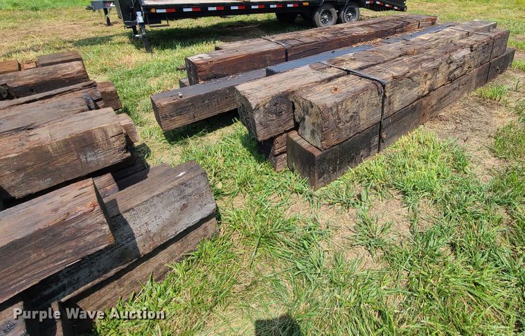 image for item IC9872 Approximately 55 bridge timbers