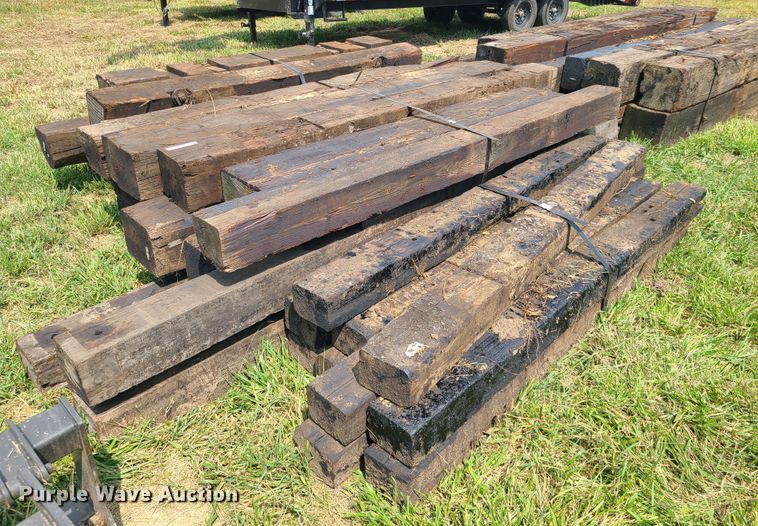 image for item IC9872 Approximately 55 bridge timbers