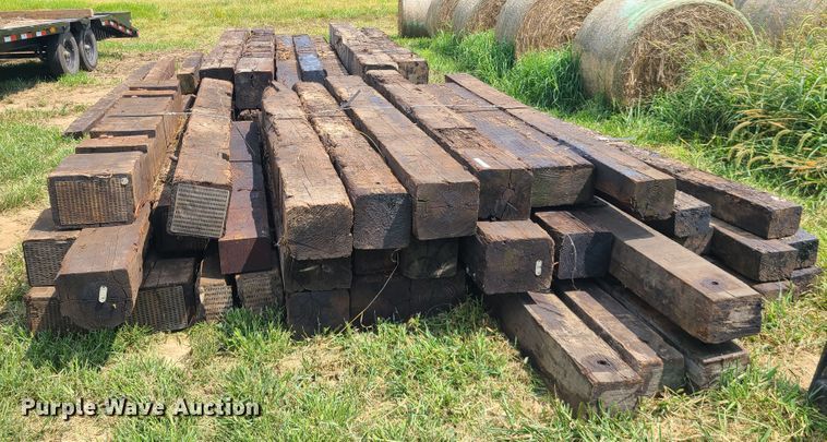 image for item IC9872 Approximately 55 bridge timbers