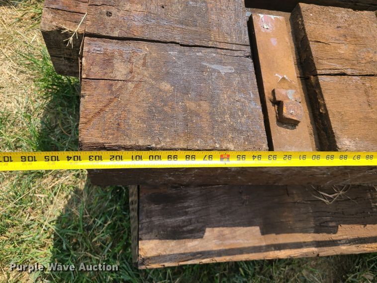 image for item IC9872 Approximately 55 bridge timbers