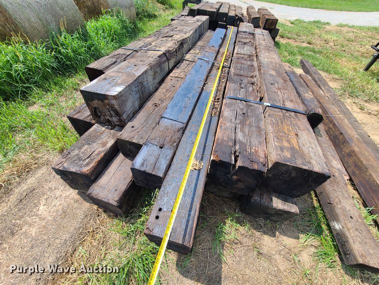 image for item IC9872 Approximately 55 bridge timbers