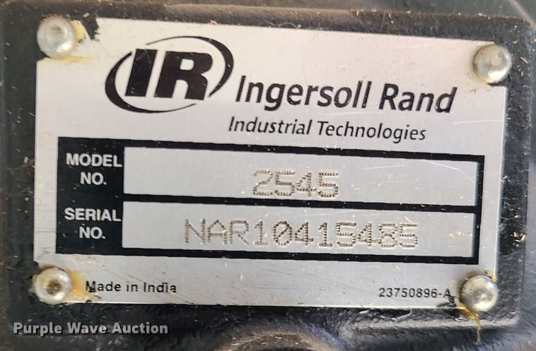 image for item IC9873 2019 Ingersoll Rand 2545K10-P  air compressor