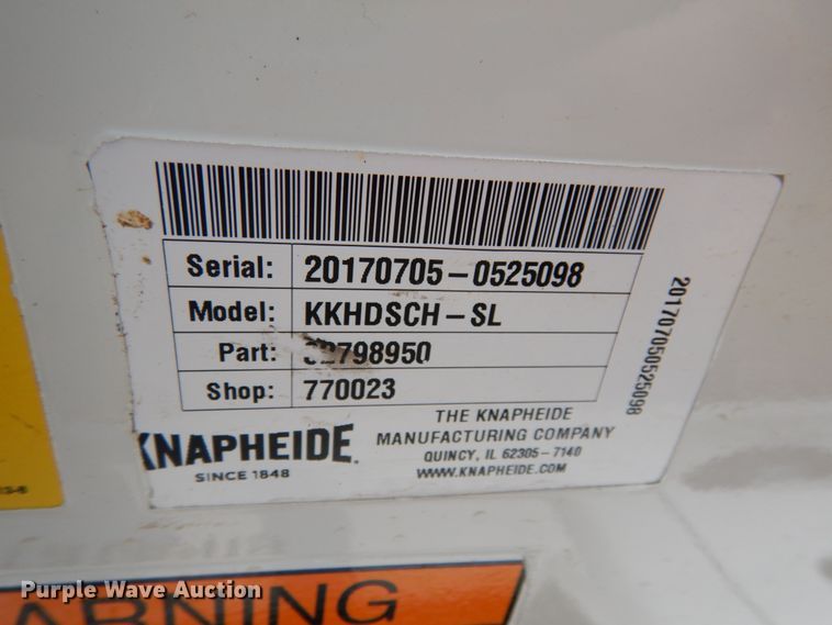 image for item II9674 Knapheide KKHDSCH-SL  pickup truck topper