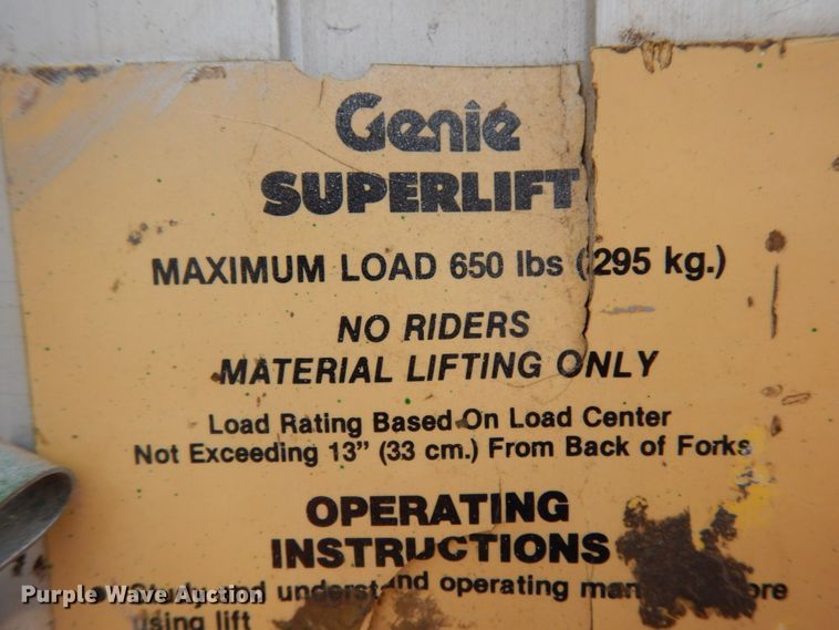 image for item II9675 Genie SL-13  lift