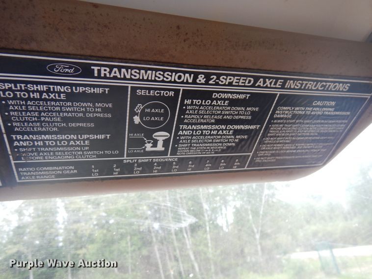 image for item IL9929 1991 Ford F700  dump truck