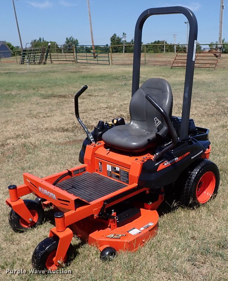 image for item IN9566 Kubota Z122R  ZTR lawn mower