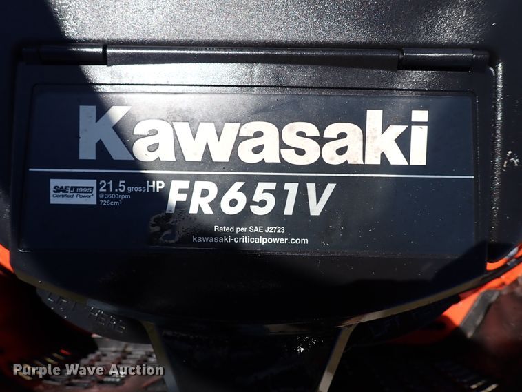 image for item IN9566 Kubota Z122R  ZTR lawn mower