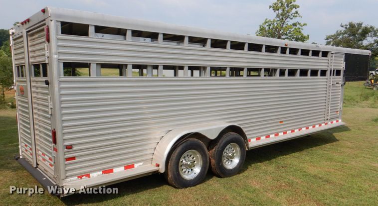 image for item IR9031 2008 Sundowner  livestock trailer