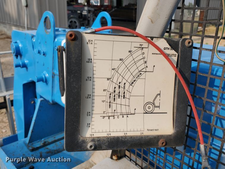 image for item IX9952 2010 Genie GTH-5519  telehandler