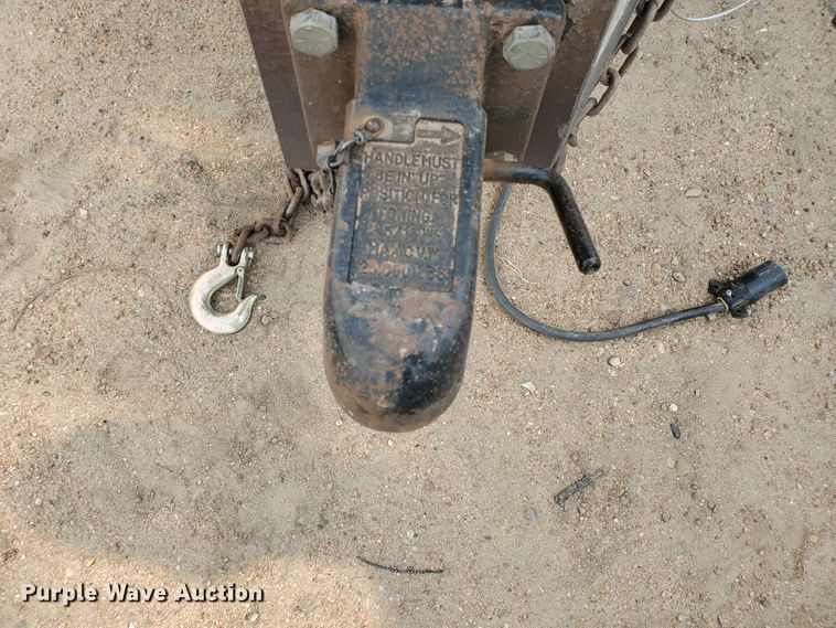 image for item IX9953 2017 PJ T7243  tilt deck equipment trailer