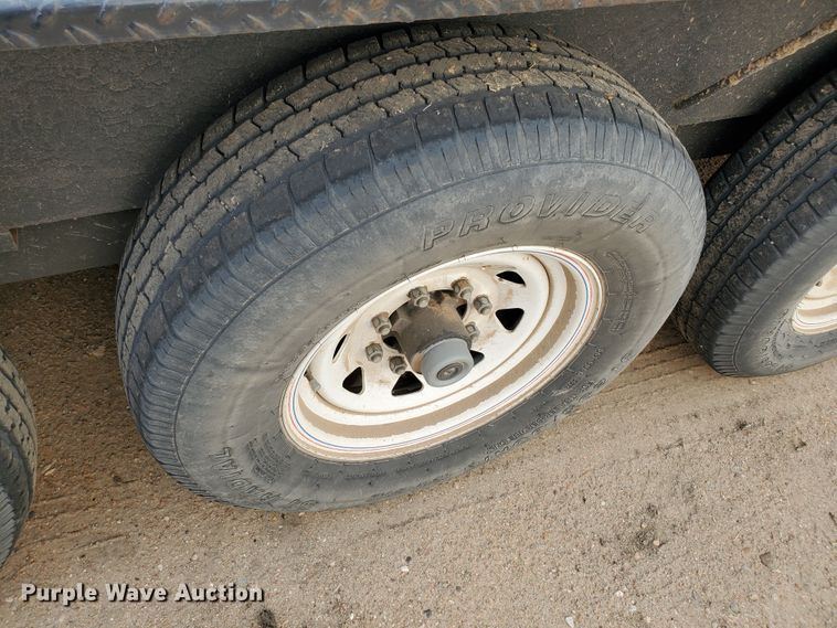 image for item IX9953 2017 PJ T7243  tilt deck equipment trailer