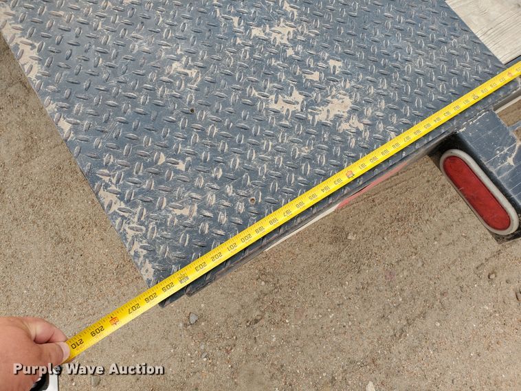 image for item IX9953 2017 PJ T7243  tilt deck equipment trailer