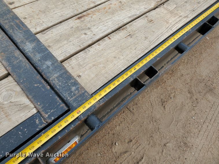 image for item IX9953 2017 PJ T7243  tilt deck equipment trailer