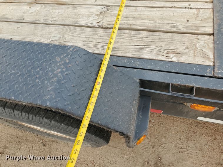 image for item IX9953 2017 PJ T7243  tilt deck equipment trailer