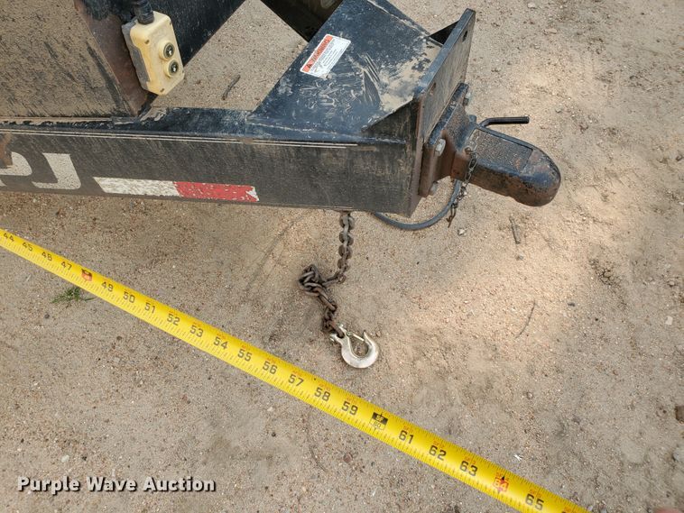 image for item IX9953 2017 PJ T7243  tilt deck equipment trailer