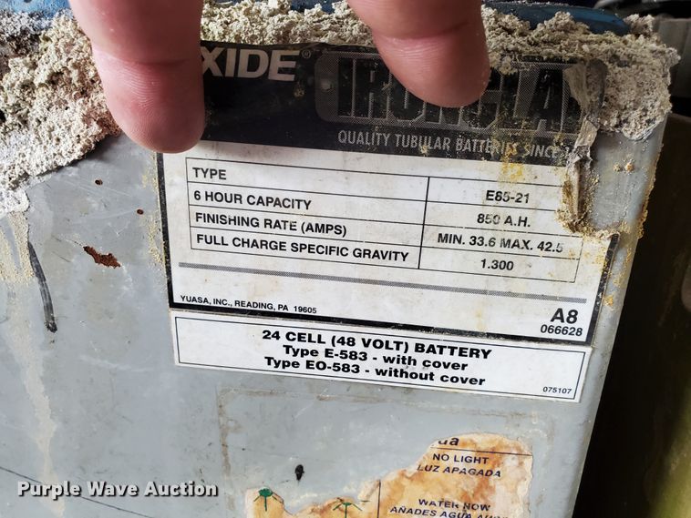 image for item IX9954 1988 Clarke ECS30  forklift