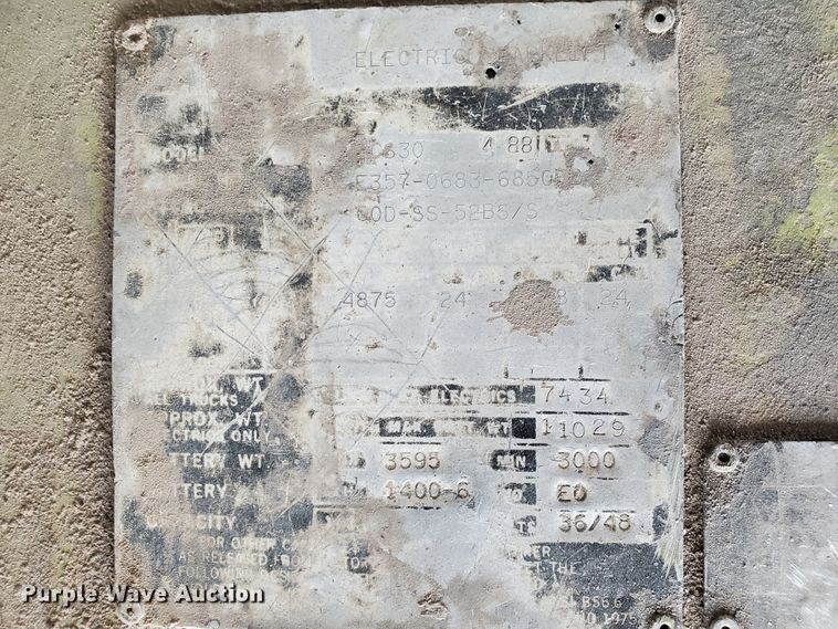 image for item IX9954 1988 Clarke ECS30  forklift