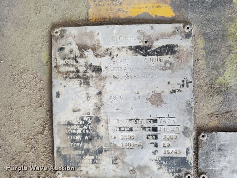 image for item IX9954 1988 Clarke ECS30  forklift