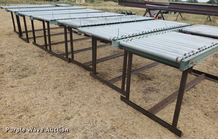 image for item IX9957 Interlake Roller conveyor sections