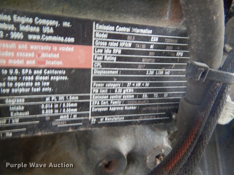 image for item JI9506 2013 ODB SCL65  leaf vacuum trailer