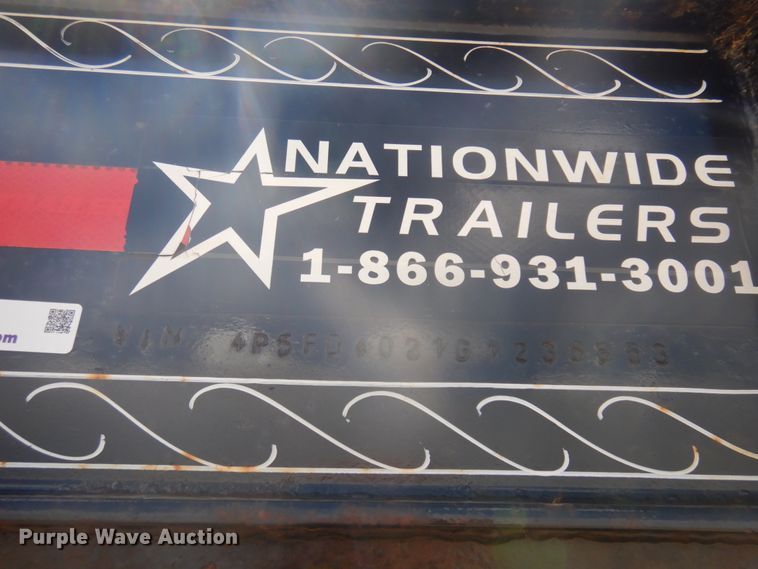 image for item JZ9907 2016 PJ  equipment trailer