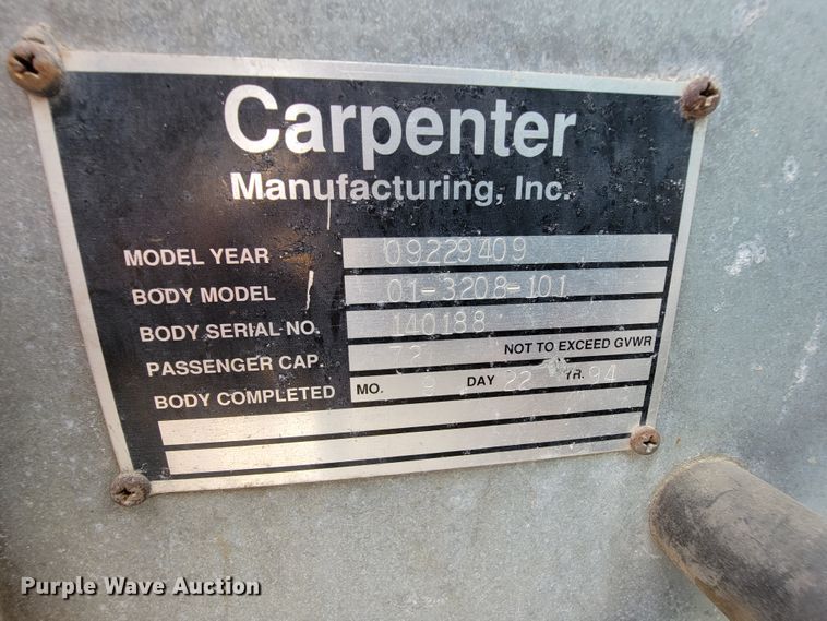 image for item KD9396 1995 International 3800  school bus