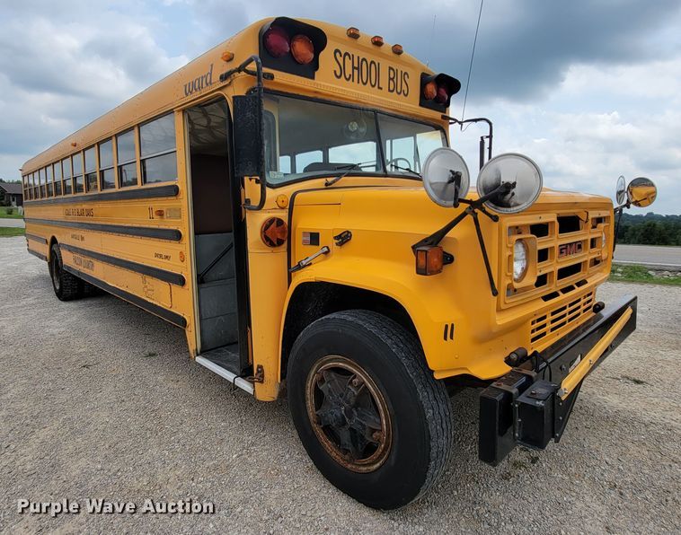 image for item KD9397 1987 GMC C6500  school bus